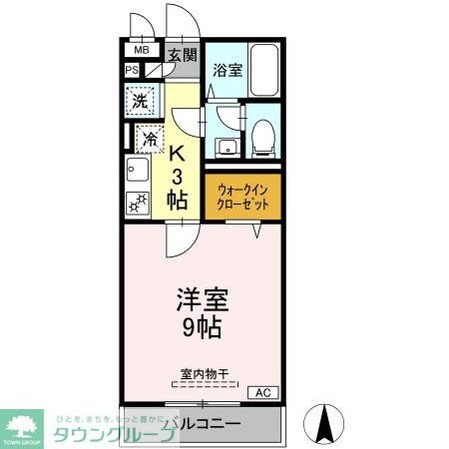 カレント上板橋の物件間取画像